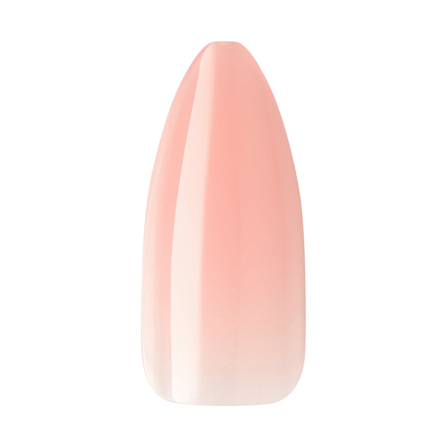 KISS Gel Fantasy Allure Ready-To-Wear Long Almond Fake Nails, Pink & Silver