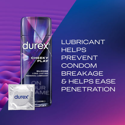Durex Liquid Silicone Lube for Sex, Anal Lube & Sex Lube for Women, Men & Couple