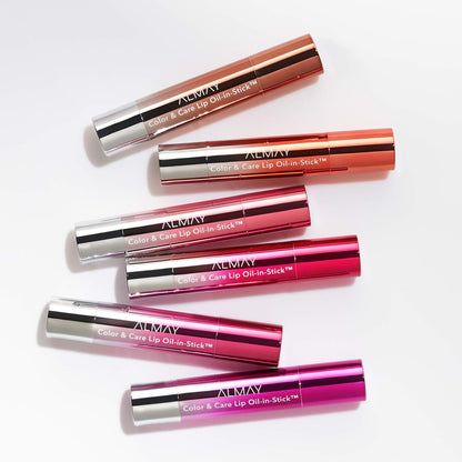 Almay Color & Care Lip Oil In Stick, Cake Walk 140, 0.09 Oz