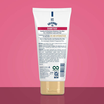 Gold Bond Diabetic Body Lotion, Dry Skin Relief with Vitamin E & Aloe, 4.5 oz