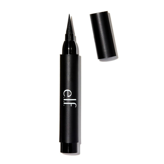 e.l.f. Intense Ink Eyeliner, Enhances The Lash Line With Rich Blackest Black