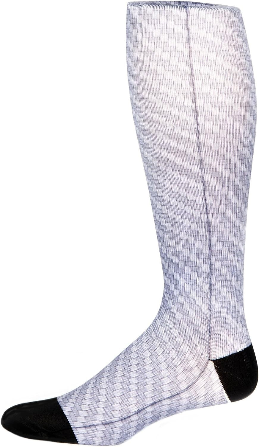 Prince Daniel Men's Therapeutic Compression Sock, Carbon Fiber, 8-15 mmHg, Mild