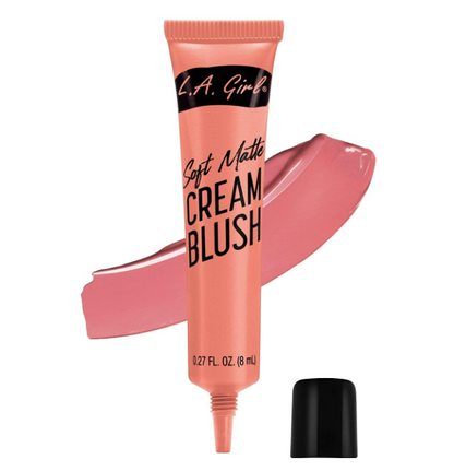 L.A. Girl Soft Matte Cream Blush, Rosebud GBL441