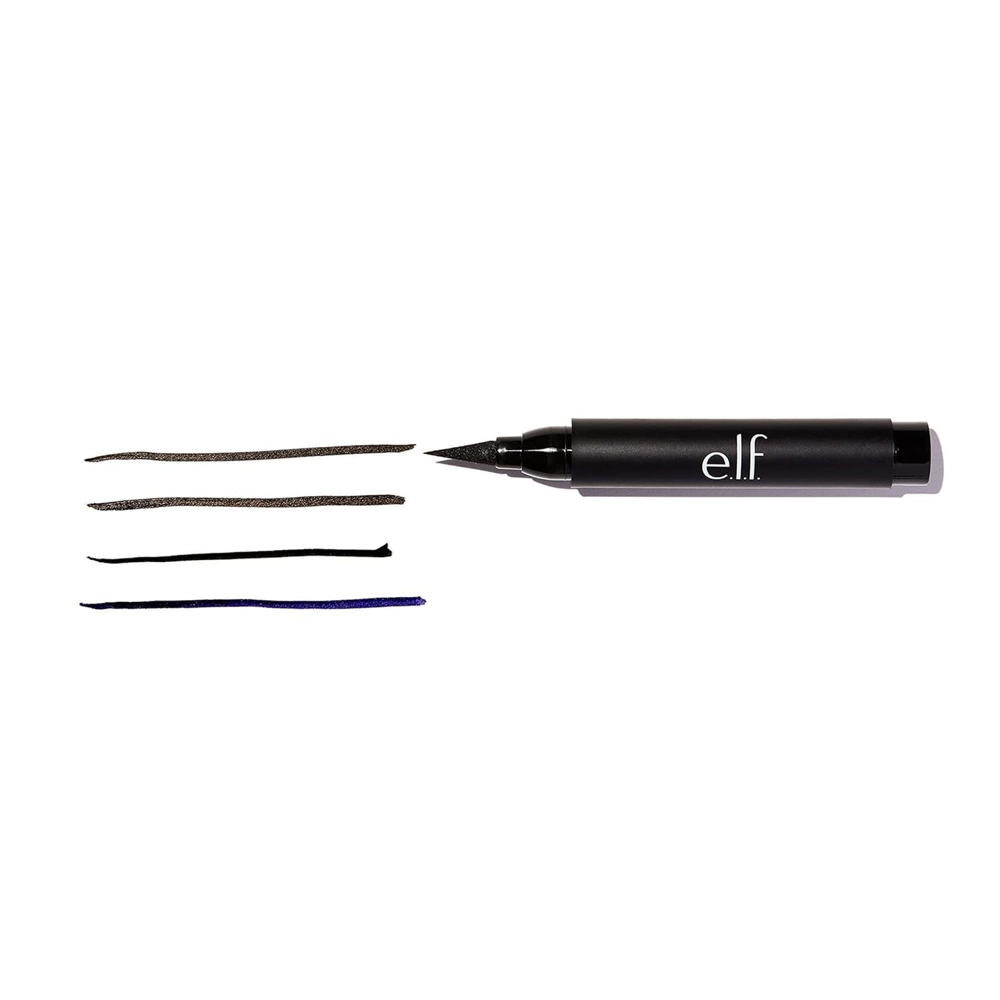e.l.f. Intense Ink Eyeliner, Enhances The Lash Line With Rich Blackest Black