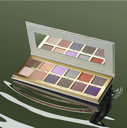 W7 Moonglade 12 Shade Eyeshadow Palette Matte Shimmer Pigmented Vegan