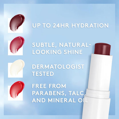 CoverGirl Clean Fresh Tinted Lip Balm, Vegan Formula, Made for Peach, 1 Count