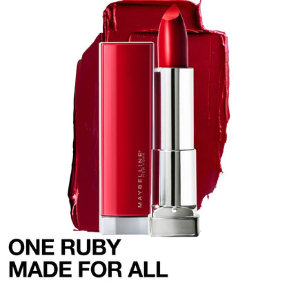 Maybelline Color Sensational Made For All Lipstick, Ruby For Me 385, 1 Count