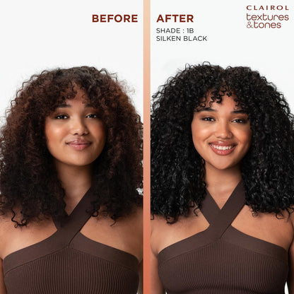 Clairol Textures & Tones Permanent Hair Dye, 4R Crimson Red | Pack of 1