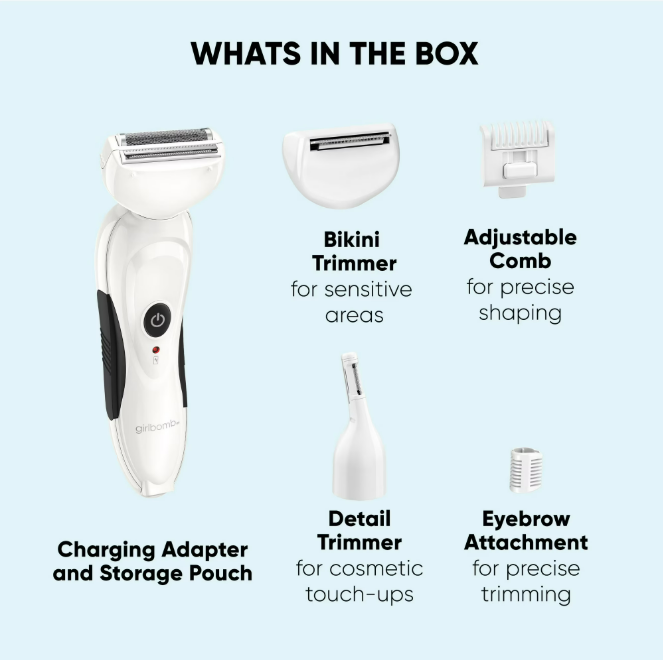 Conair Girlbomb All-in-One Shave & Trim System Foil Shaver