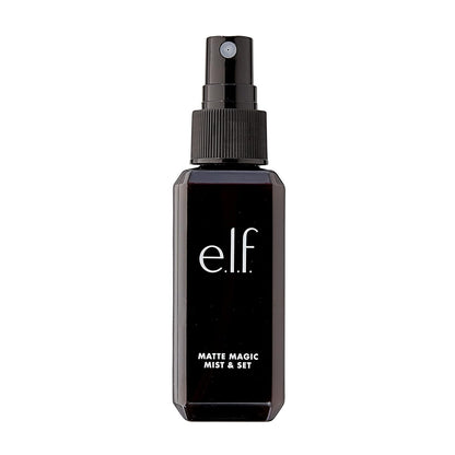 e l f Matte Magic Mist Set Small Lightweight Long Lasting Mattifying Revitalizes Controls Shine Refreshes Hydrates All Day Wear 2 0 Fl Oz