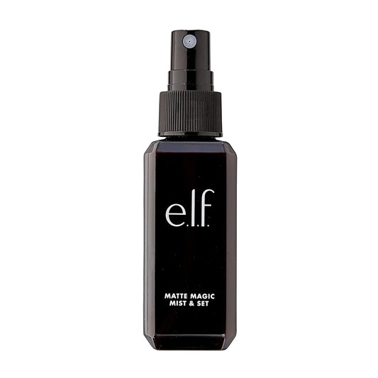 e l f Matte Magic Mist Set Small Lightweight Long Lasting Mattifying Revitalizes Controls Shine Refreshes Hydrates All Day Wear 2 0 Fl Oz