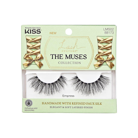 Kiss The Muses, False Eyelashes, 'Empress', 16mm, Includes 1 Pair, Easy to Apply