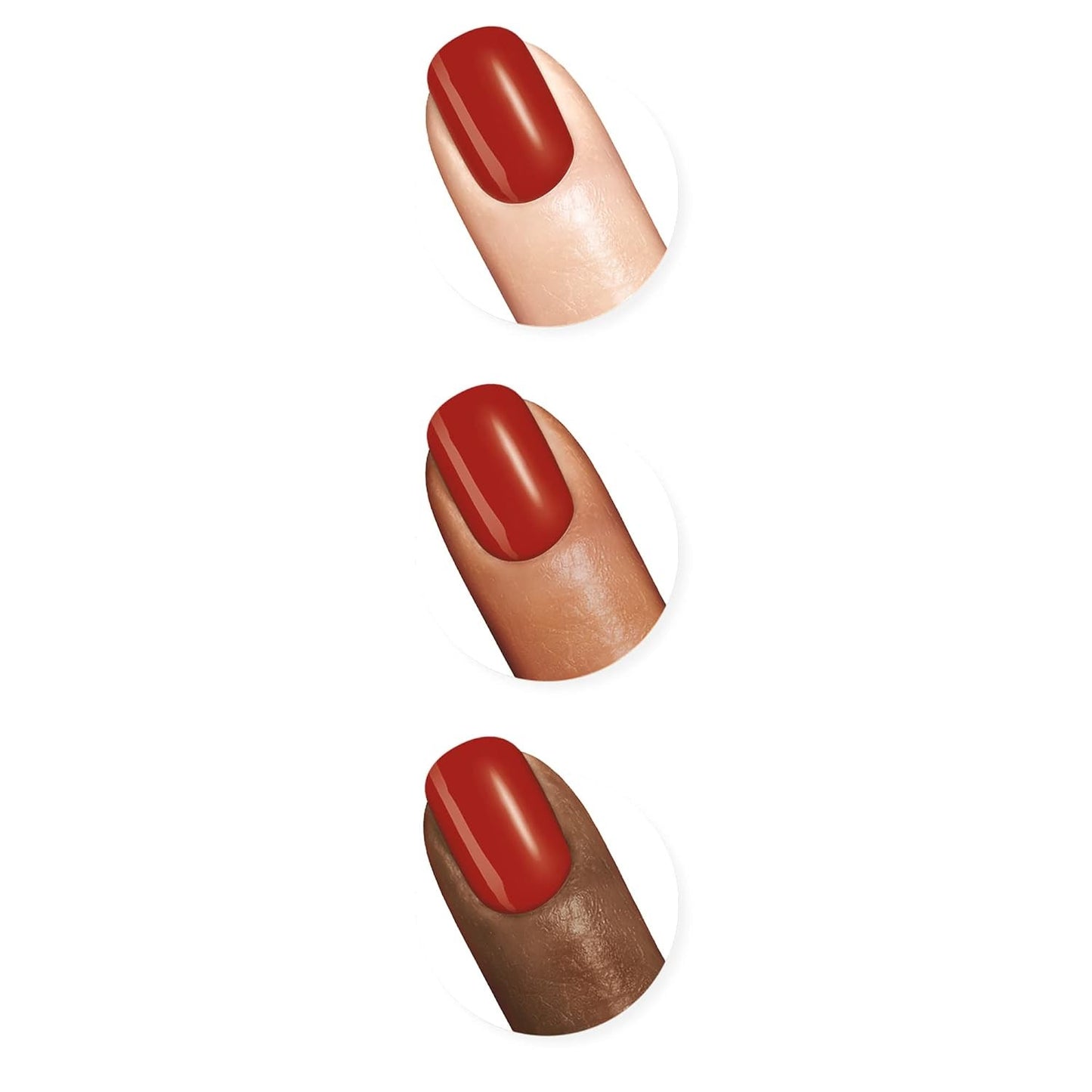 Sally Hansen Insta-Dri ASAP Apple Red Nail Polish Quick Dry 1 Minute 0.31oz 3-in