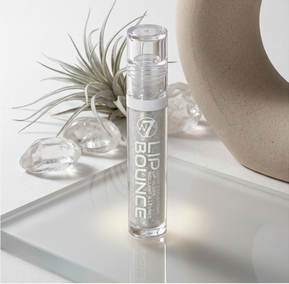 W7 Lip Bounce Light Reflecting Lip Gloss Poppin High Shine Shimmer Glitter 3ml