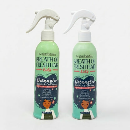 2pk Urban Hydration Breath of Fresh Hair Kids Detangler & Leave-In Spray 8oz