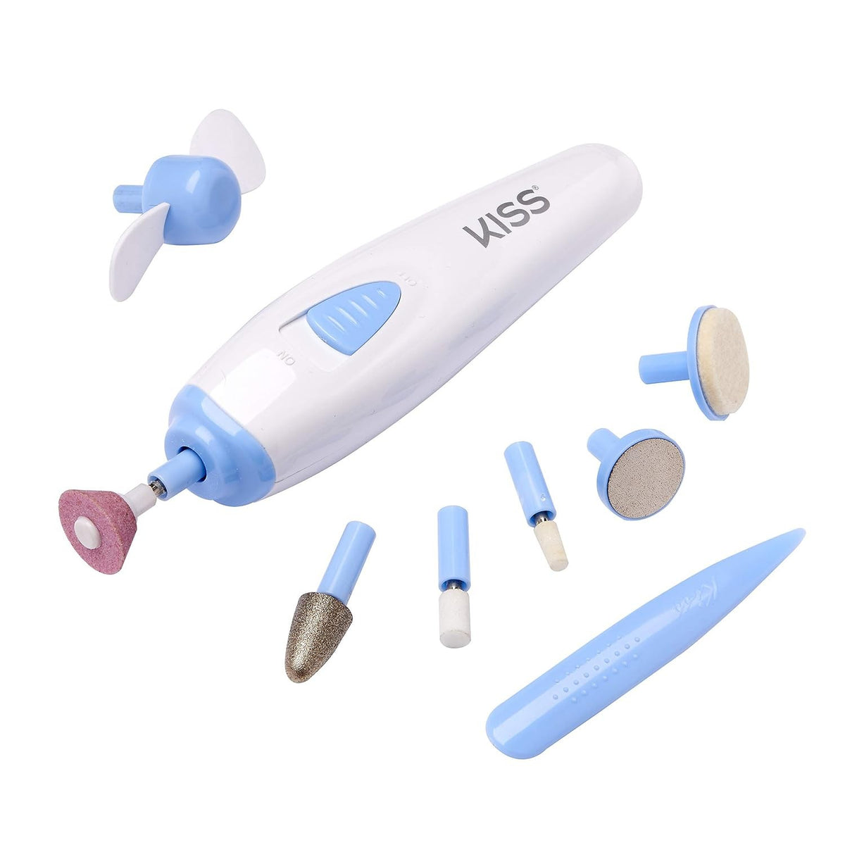 KISS Power File to Go Battery Powered Mani/Pedi Tool Professional Nail Care