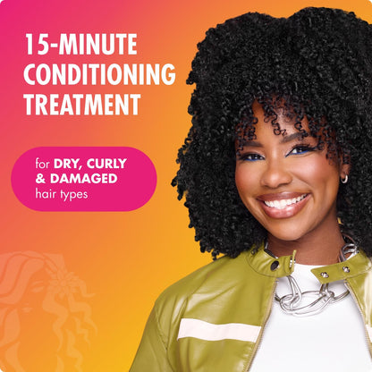 Mielle Organics Babassu & Mint Deep Conditioner with Protein, Moisturizing 8 oz