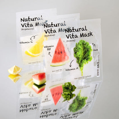 Too Cool For School - Natural Vita Mask - Firming (Vitamin A, Kale)
