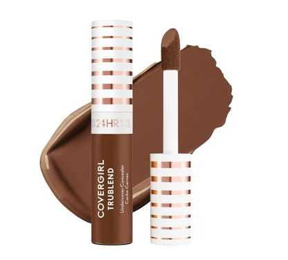 COVERGIRL TruBlend Undercover Concealer, Buildable Full Coverage, D500 Deep Golden