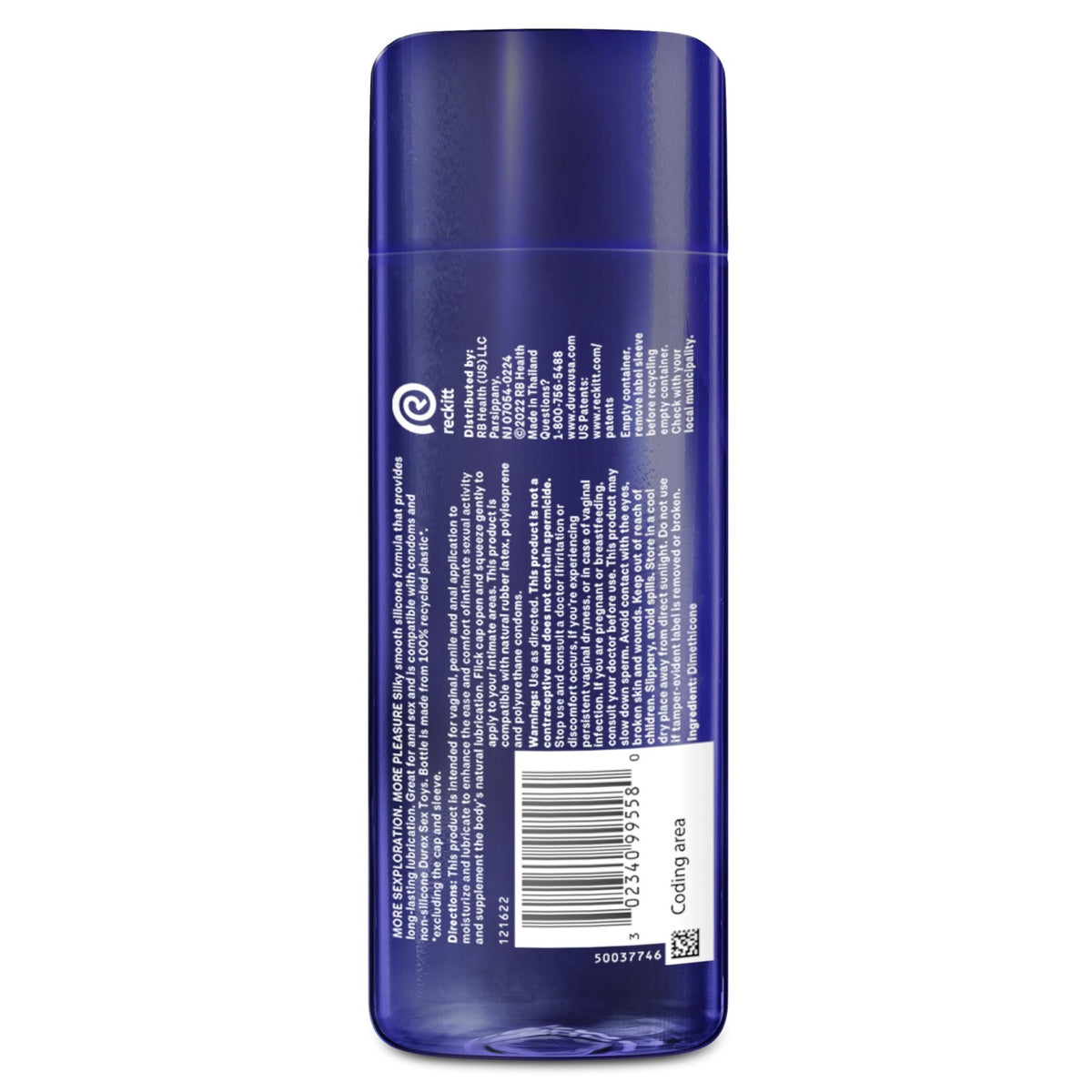 Durex Liquid Silicone Lube for Sex, Anal Lube & Sex Lube for Women, Men & Couple
