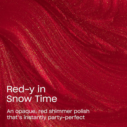 OPI RapiDry Quick Dry Nail Polish Colors | Opaque, Crème  Red-y in Snow Time