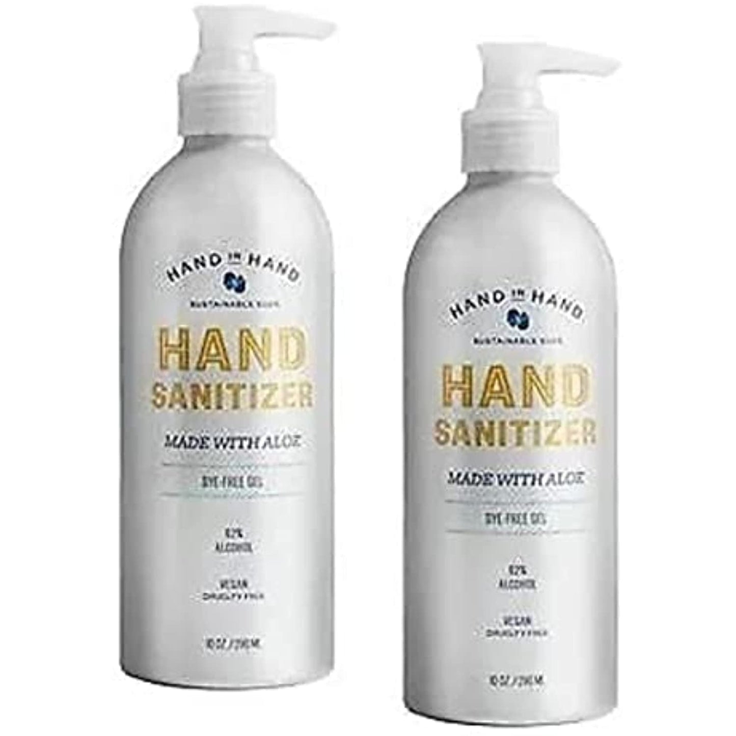 Hand In Hand Hand Sanitizer With Aloe 10 Ounces