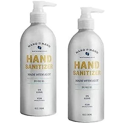 Hand In Hand Hand Sanitizer With Aloe 10 Ounces