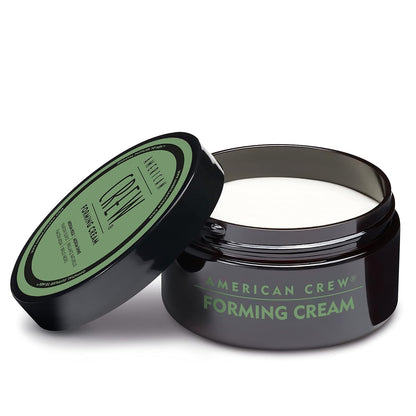 AMERICAN CREW Men's Hair Forming Cream, Like Hair Gel with Medium Hold & Medium