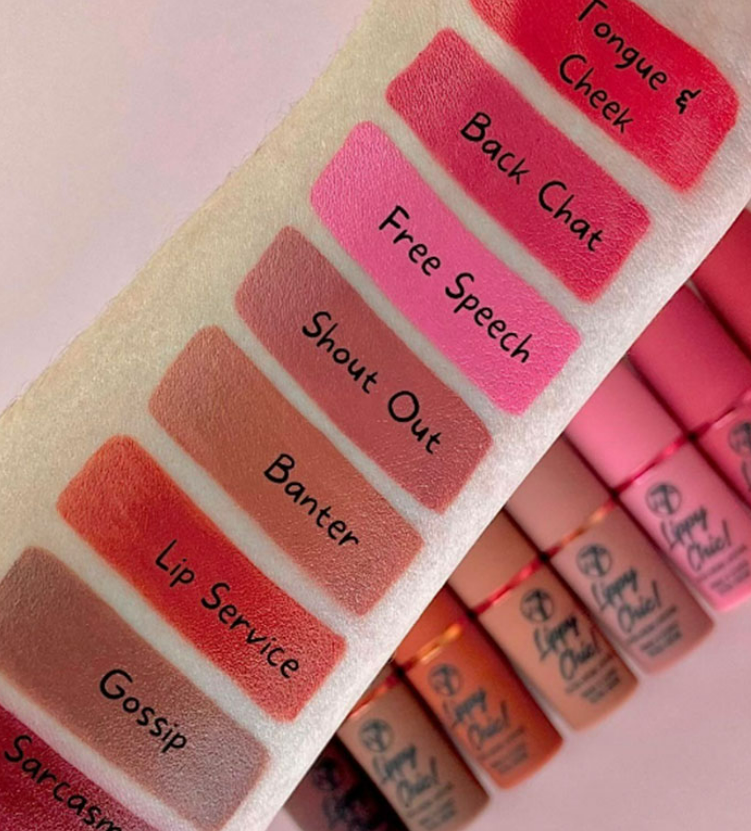 W7 Lippy Chic Ultra Creme Lipstick Lip Service Orange Nude High Pigment New