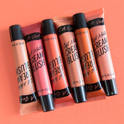 L.A. Girl Soft Matte Cream Blush, Kiss Up GBL444