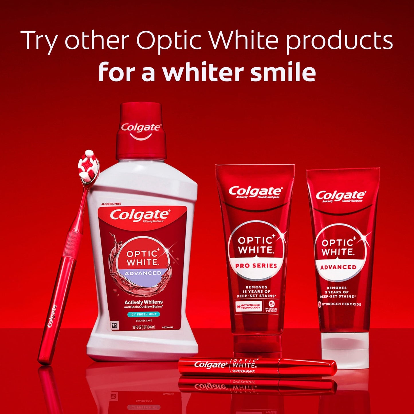 Colgate Optic White Express Teeth Whitening Pen with Hydrogen Peroxide