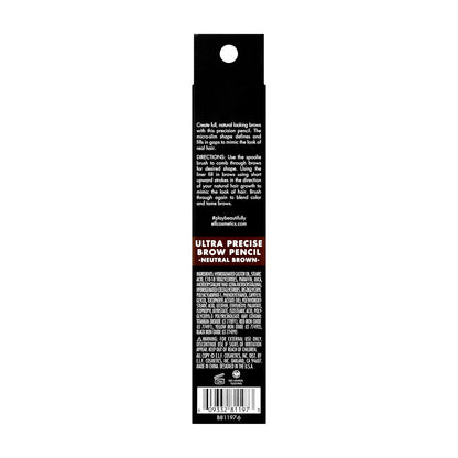 e.l.f Ultra Precise Brow Pencil, Dual-Ended Ultra Fine Tip Defines Neutral Brown