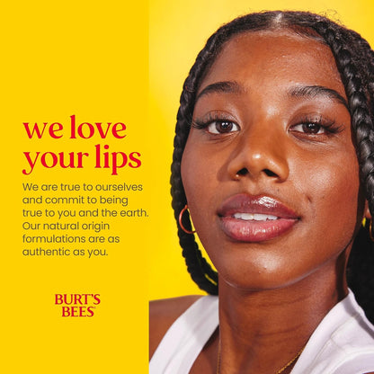 Burt's Bees 100% Natural Lip Balm, Wild Cherry and Vanilla Bean Blister Box