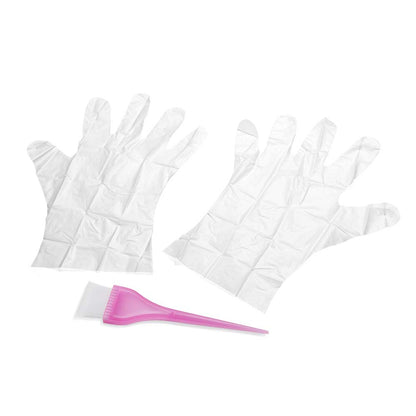 Punky Colour Hair Dye Brush and Glove Kit 2 Pack for Bleaching Highlighting Tint