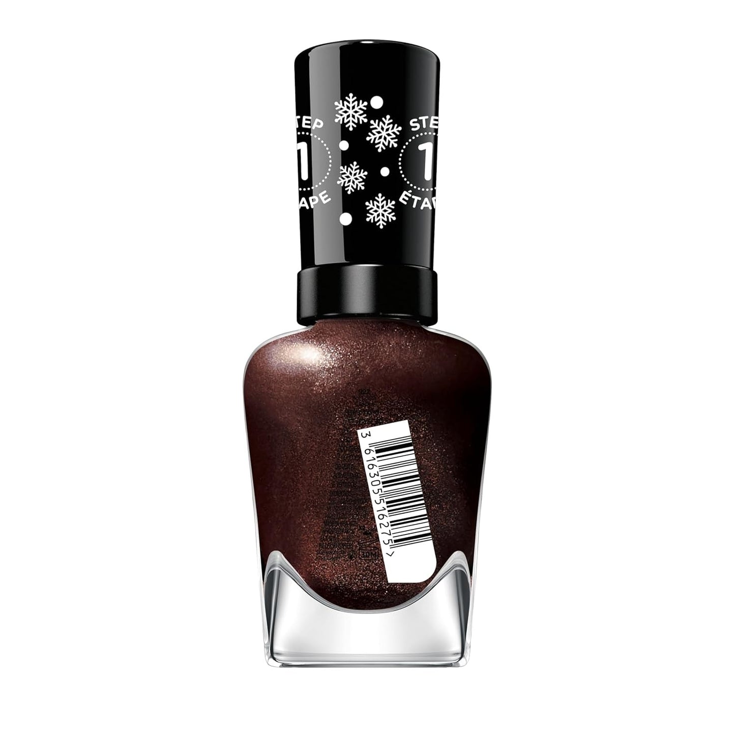 Sally Hansen Miracle Gel Hot Cocoa Cuddles Long Lasting Gel Like Formula No UV Lamp Needed Opaque Shimmery Brown Nail Polish