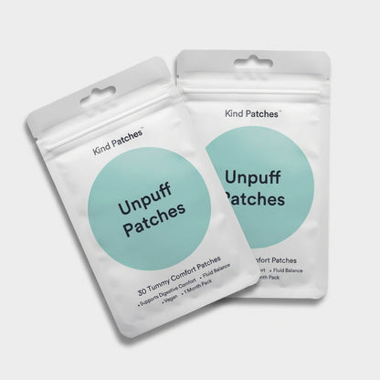 2 Pack Kind Patches Unpuff Patches, (60 Count)