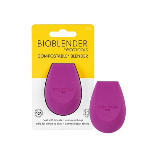 EcoTools Bioblender, Clean Beauty Makeup Blending Sponge, Cruelty Free and Vegan, Purple, 1 Count