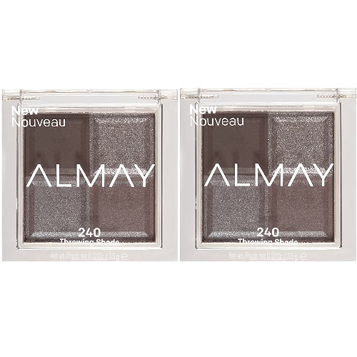 Lot Of 2 Almay eyeshadow Quad #240 - Throwing Shades