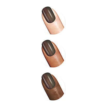 Sally Hansen Miracle Gel™, Holllaa-Gram, Long Lasting, Gel-Like Formula, No UV Lamp Needed, Brown Metallic Nail Polish