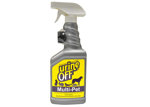 Urine Off Multi-Pet Spray with Carpet Applicator Cap, 16.9 Oz