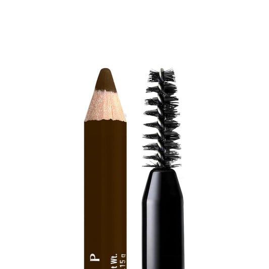 NYX PROFESSIONAL MAKEUP Powder Louder Eyebrow Pencil, Brow Pencil with Buildable Volume For Up To 12HR Wear, Vegan Formula - Ash Brown