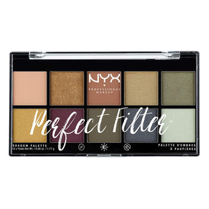 NYX PROFESSIONAL MAKEUP Perfect Filter Shadow Palette, Olive You, 0.6 Ounce