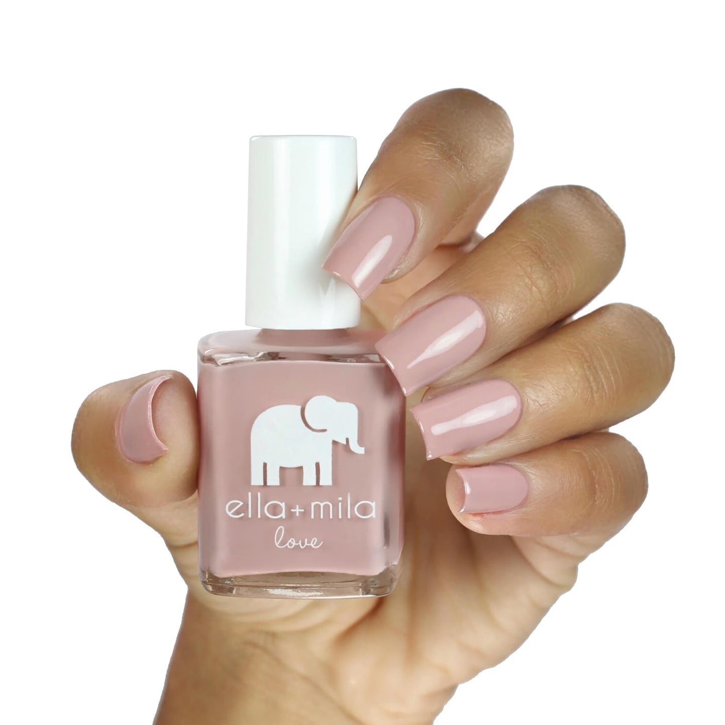 ella+mila Professional Nail Polish - Quick Dry Nail Polish - Long-Lasting & Chip Resistant Formula (Love Collection - Pour the Bubbly - 0.45 fl oz)