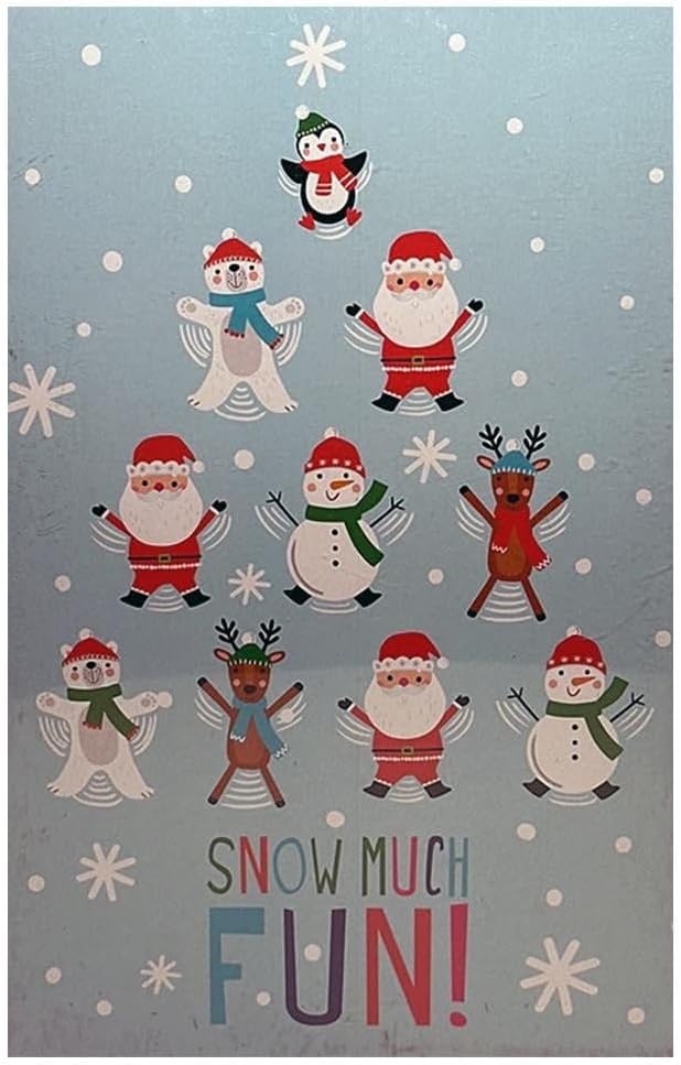 American Greetings Christmas Holiday Cards with Envelopes - 4 3/4" x 7 1/4" - (Angel 2-16 Ct)