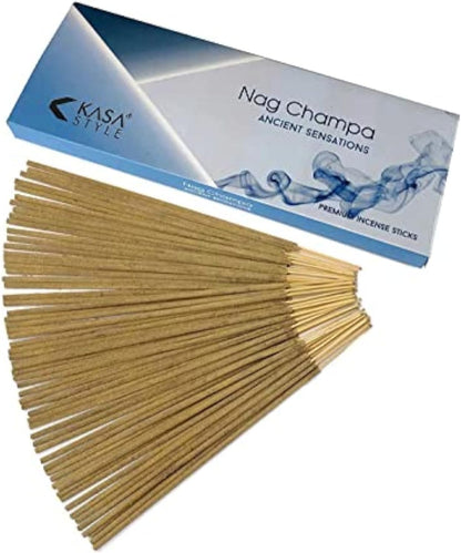 Kasa Style Premium Incense Sticks 100gr Natural No Chemicals Slow One-Hour Burning