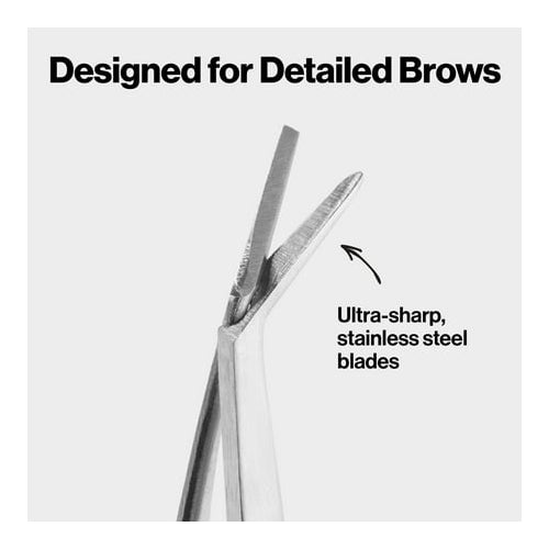 Revlon Brow Micro-Scissor, Detailed Eyebrow Shaping with Maximum Control, Stainless Steel Blades for Targeted Trimming, 1 count