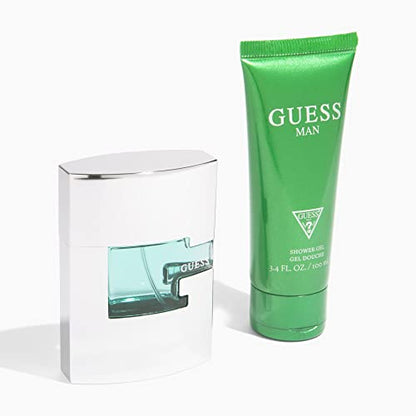 GUESS Man Eau de Toilette 2 Piece Travel Set - Cologne Spray 1.7 Fl. Oz. & Shower Gel 3.4 Fl. Oz.