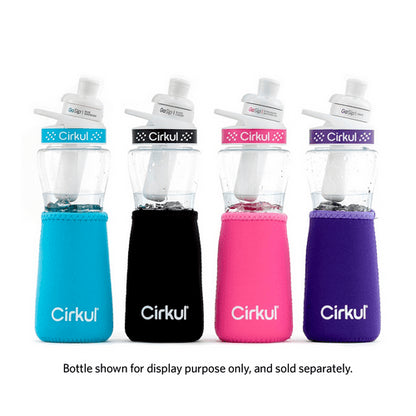 Cirkul Chill Sleeve & Comfort-Grip Lid for 22oz Bottle, Black