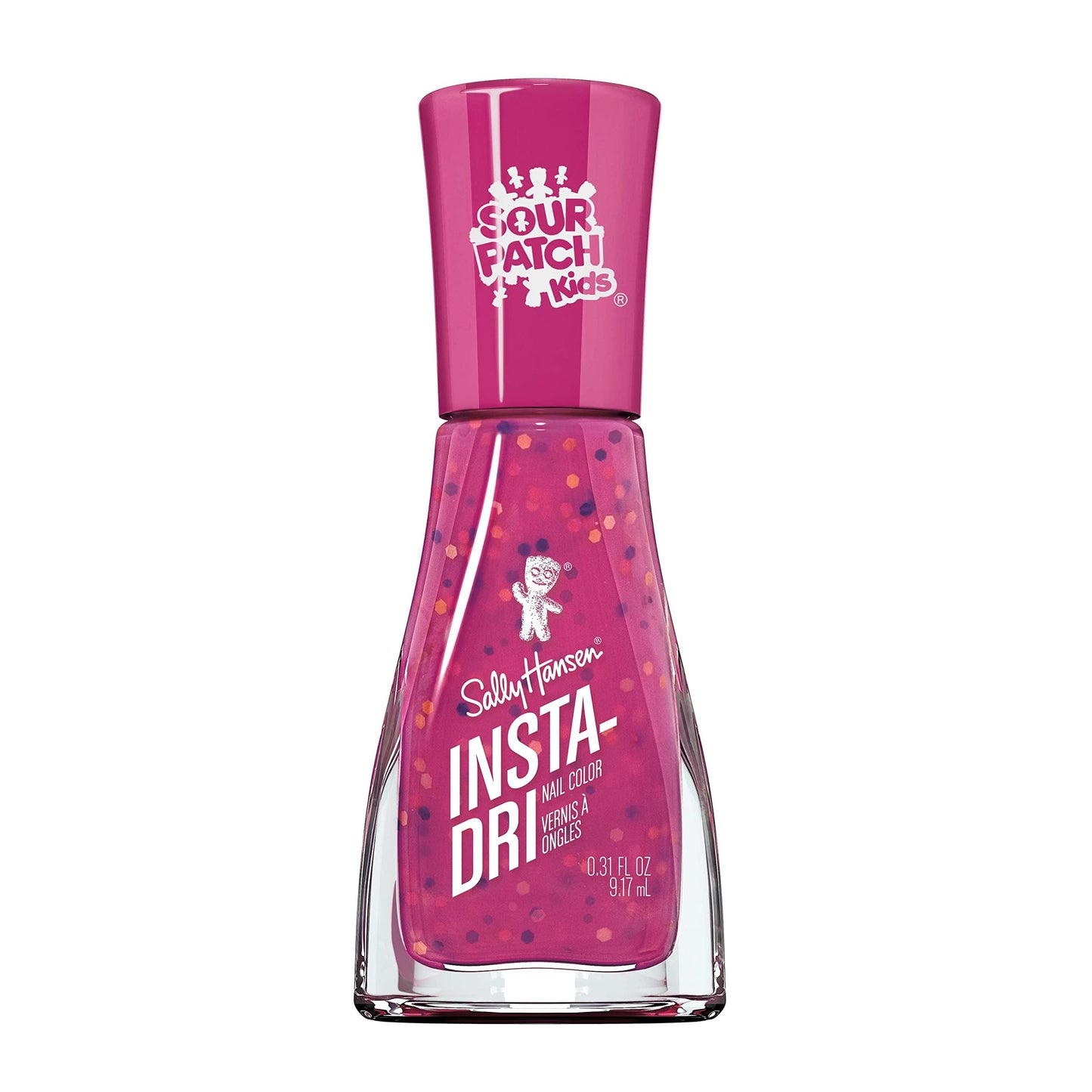 Sally Hansen Insta-Dri x SOUR PATCH KIDS Polish, Main Squeeze, .31 fl oz