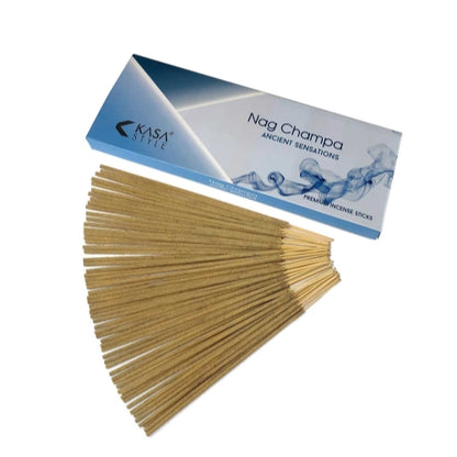 Kasa Style Premium Incense Sticks 100gr Natural No Chemicals Slow One-Hour Burning